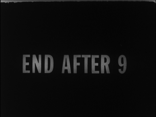 1966 MACIUNAS Fluxfilm no. 3 End After 9